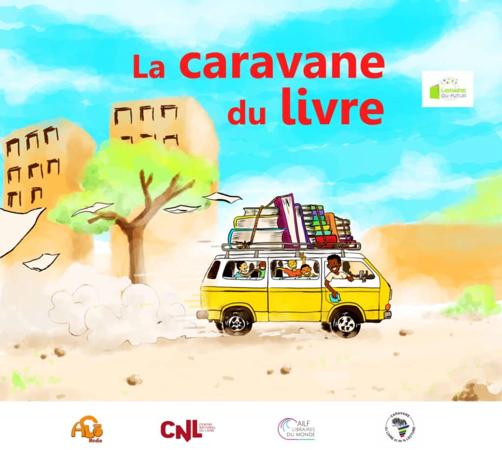 La Caravane du Livre 2023 au Togo lancée le 03.11 logo caravanedu livre